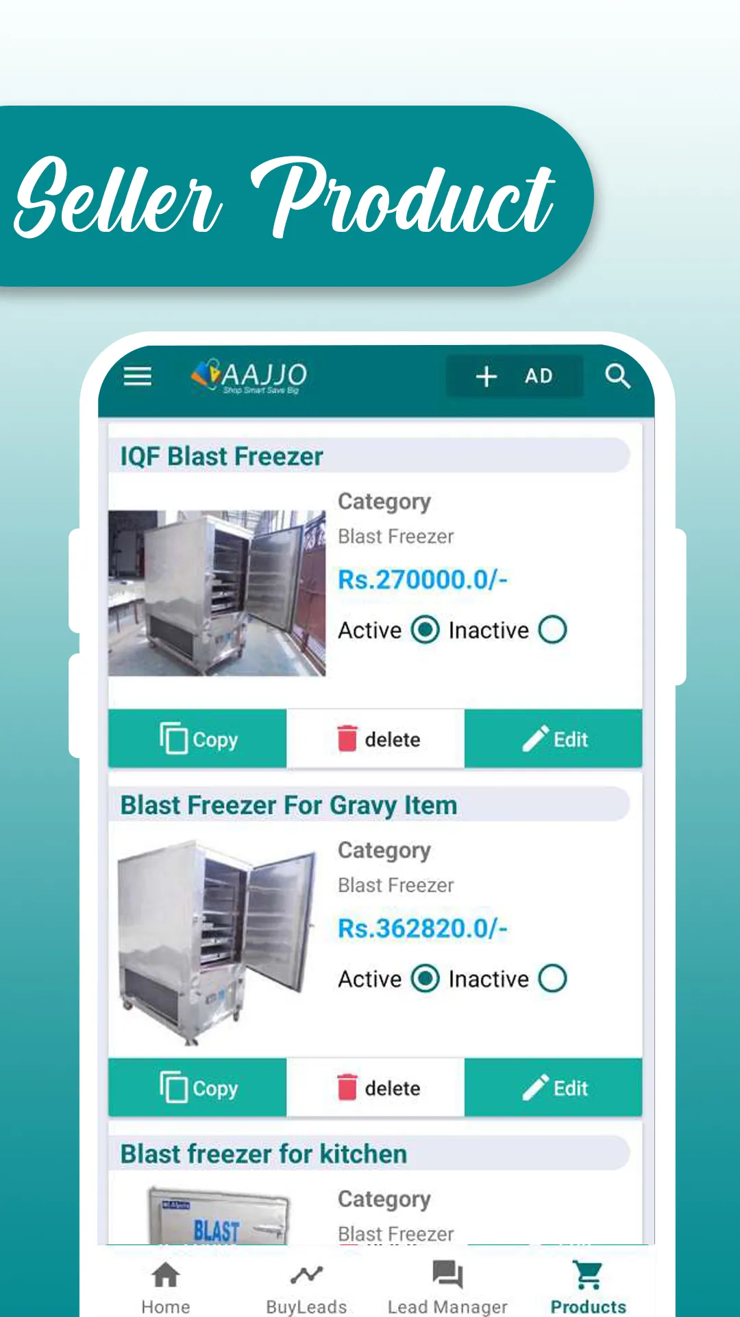 Aajjo - B2B Marketplace | Indus Appstore | Screenshot