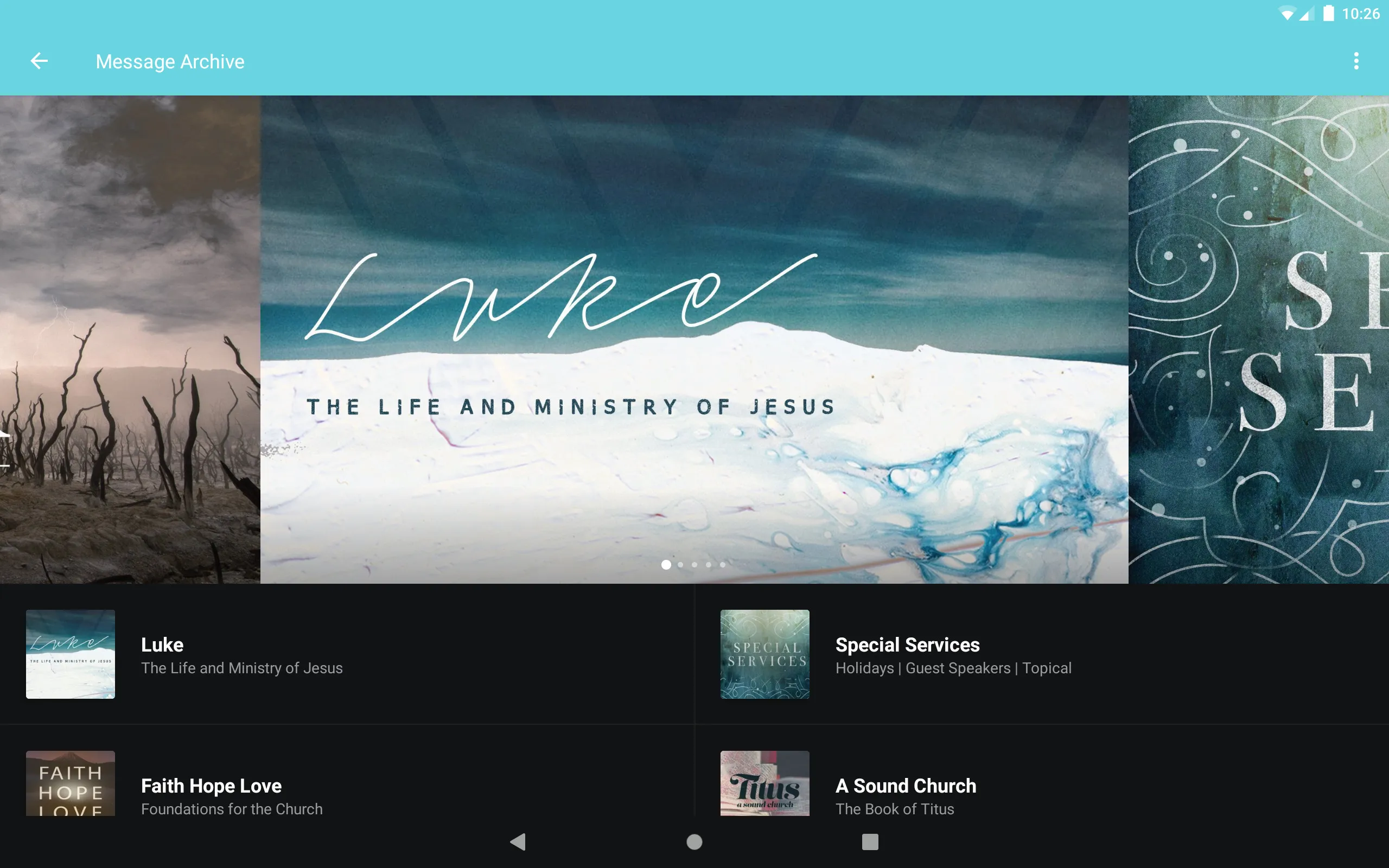 Calvary Chapel Oceanside | Indus Appstore | Screenshot