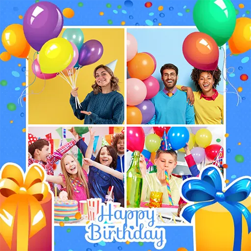 Birthday Collage Maker | Indus Appstore | Screenshot