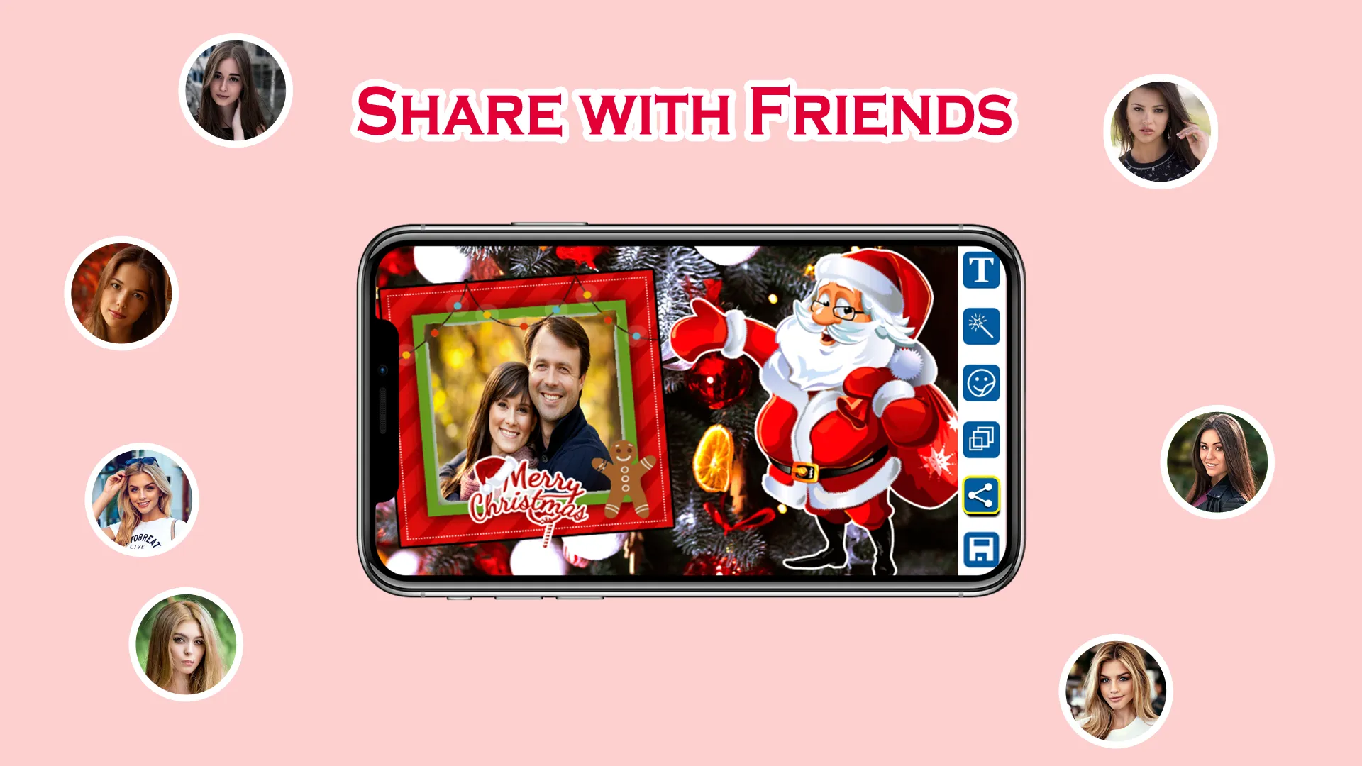 Santa Claus Photo Frames | Indus Appstore | Screenshot