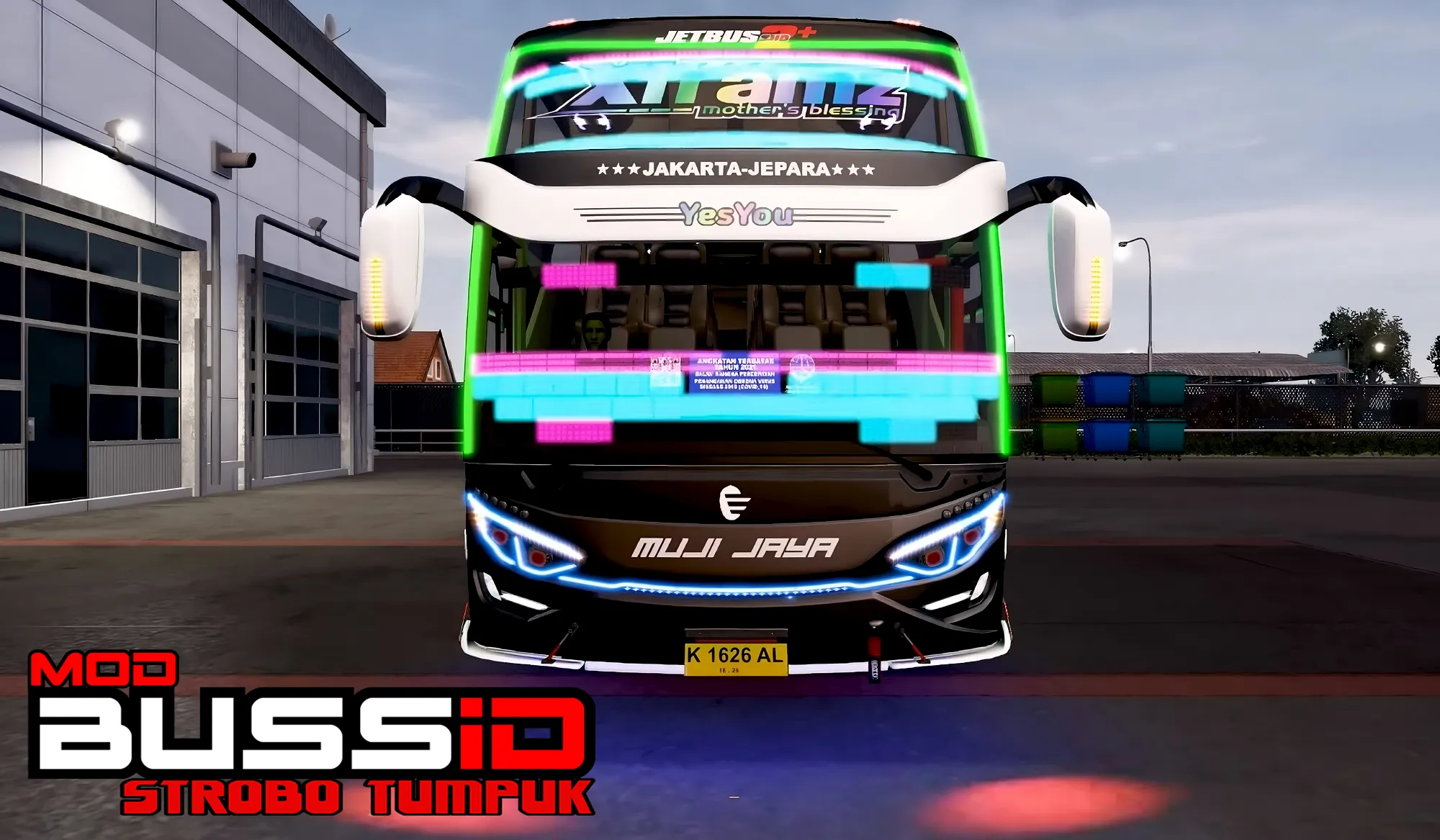 Mod Bussid Bus Strobo Tumpuk | Indus Appstore | Screenshot