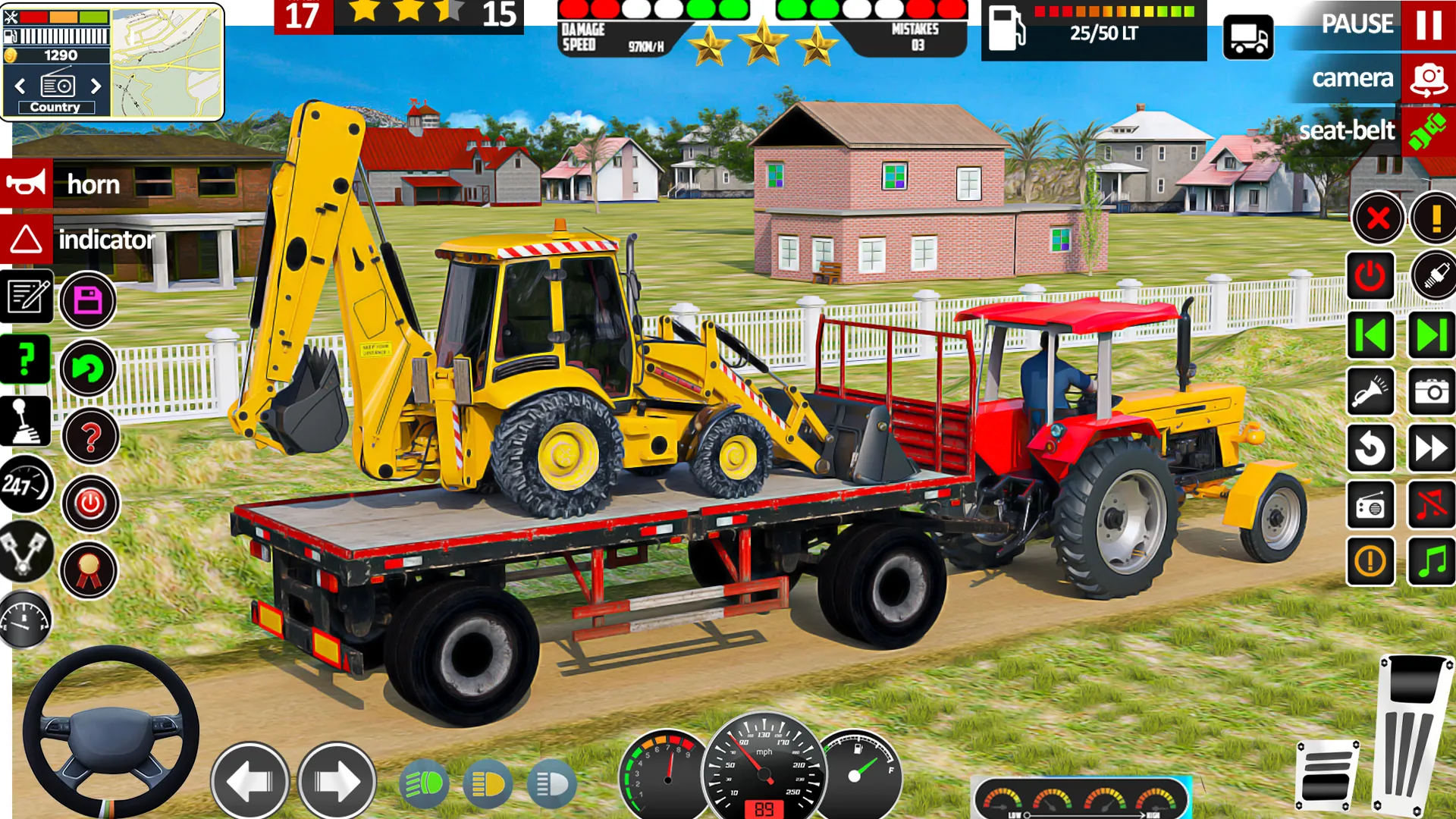 Indian Tractor Game Farming 3D | Indus Appstore | Screenshot