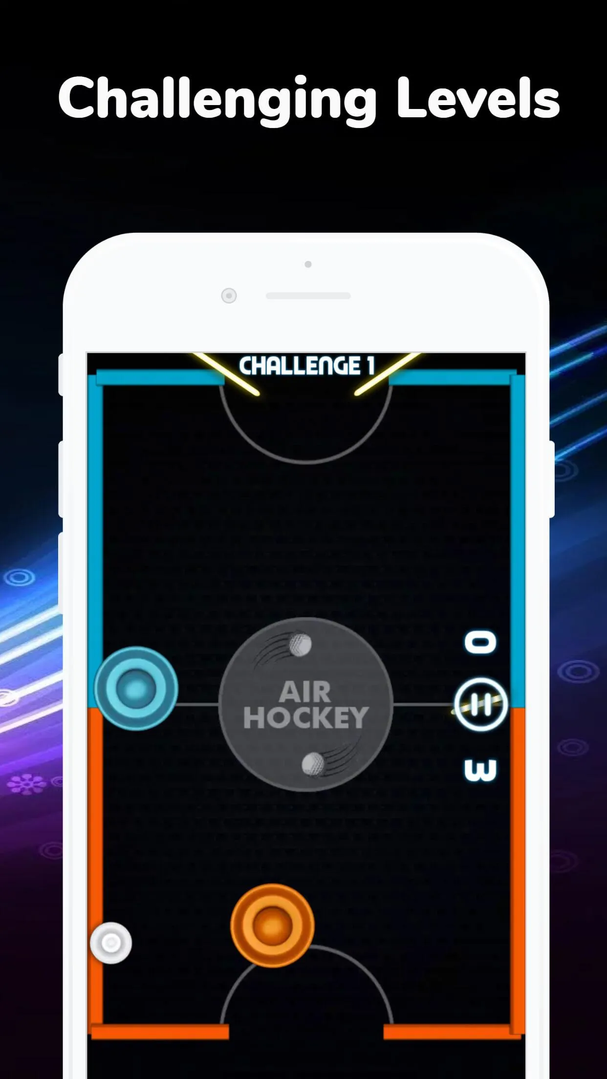 Air Hockey : Solo, Multiplayer | Indus Appstore | Screenshot