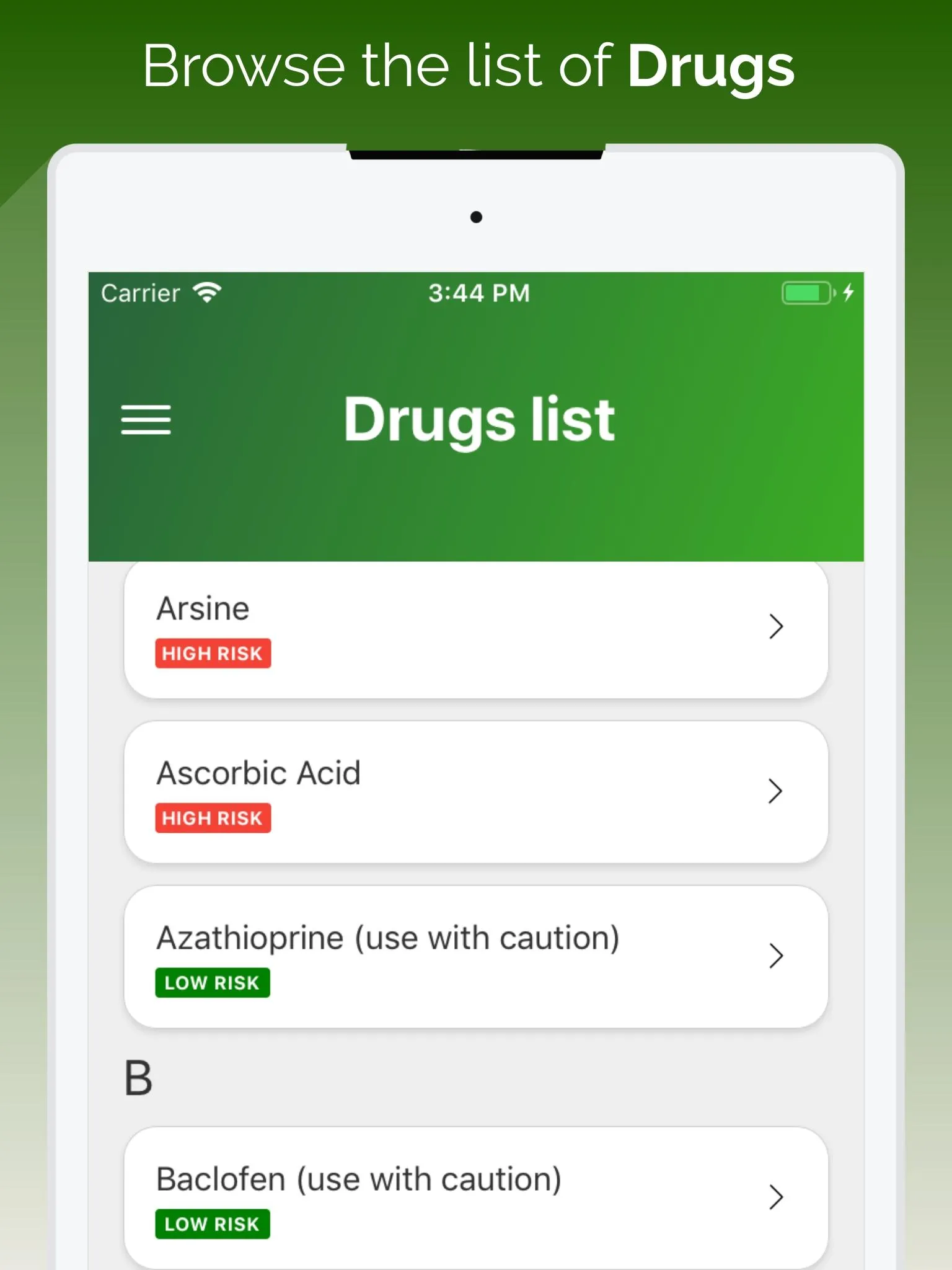 G6PD Drug Search | Indus Appstore | Screenshot