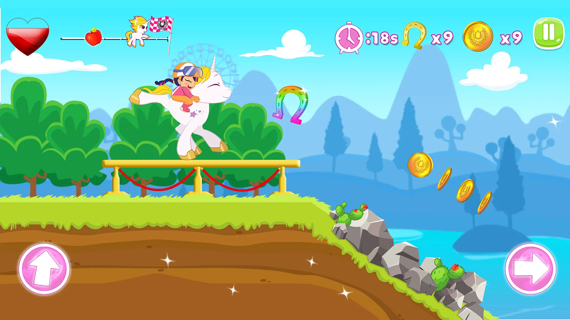 Pony Ride With Obstacles | Indus Appstore | Screenshot