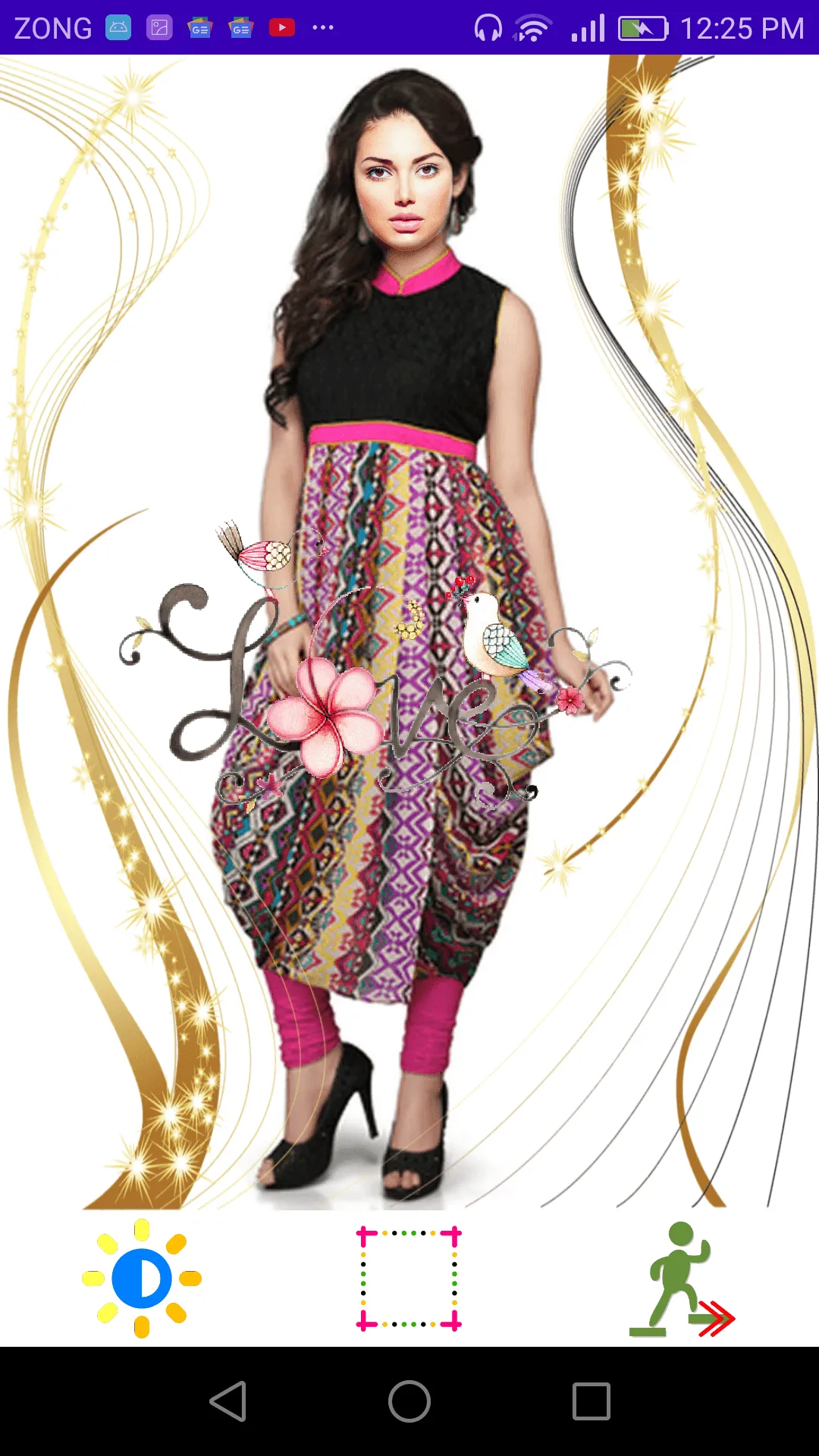 Dhoti Style Kurti Fashion | Indus Appstore | Screenshot