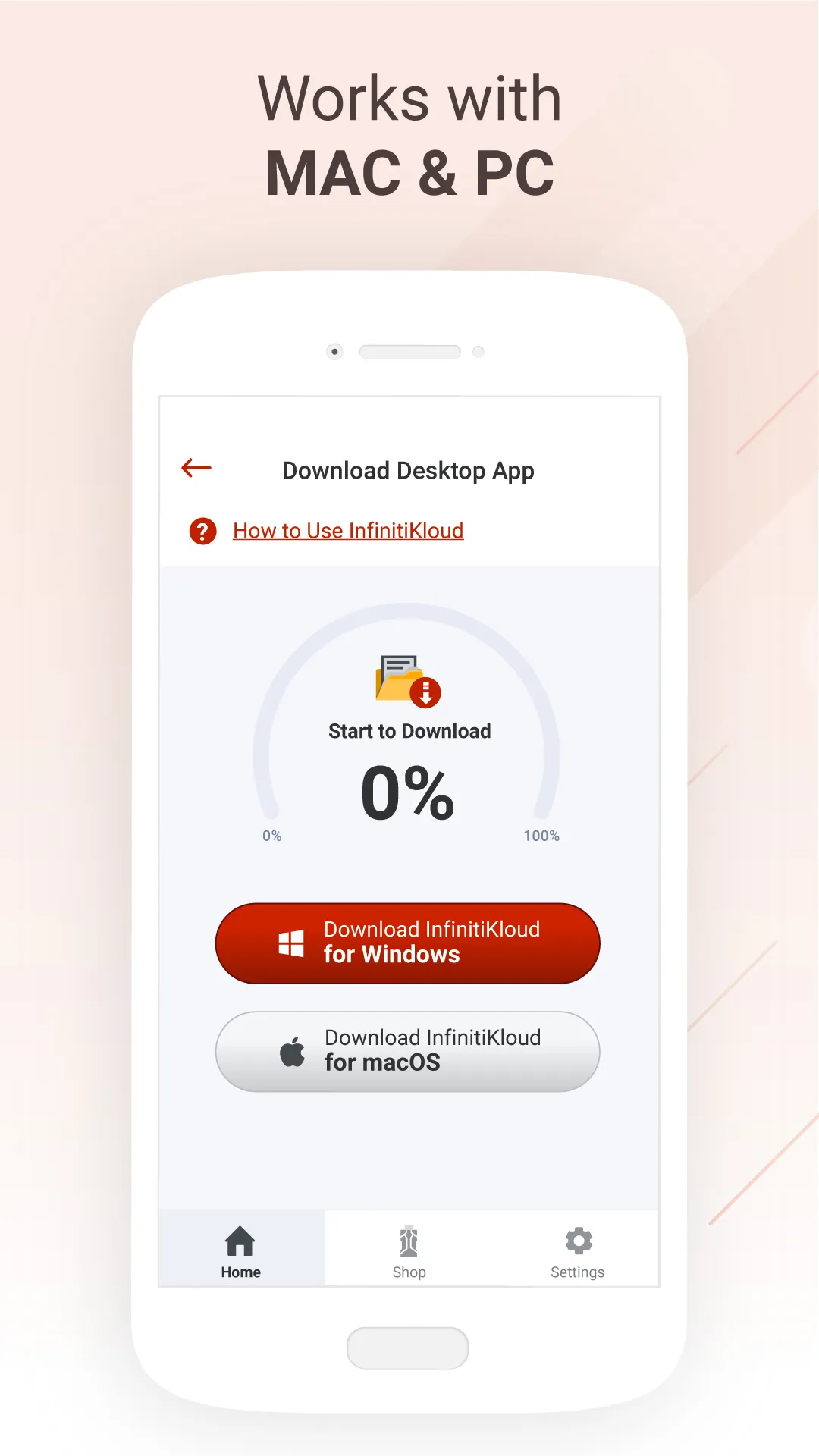 InfinitiKloud - Backup & Resto | Indus Appstore | Screenshot