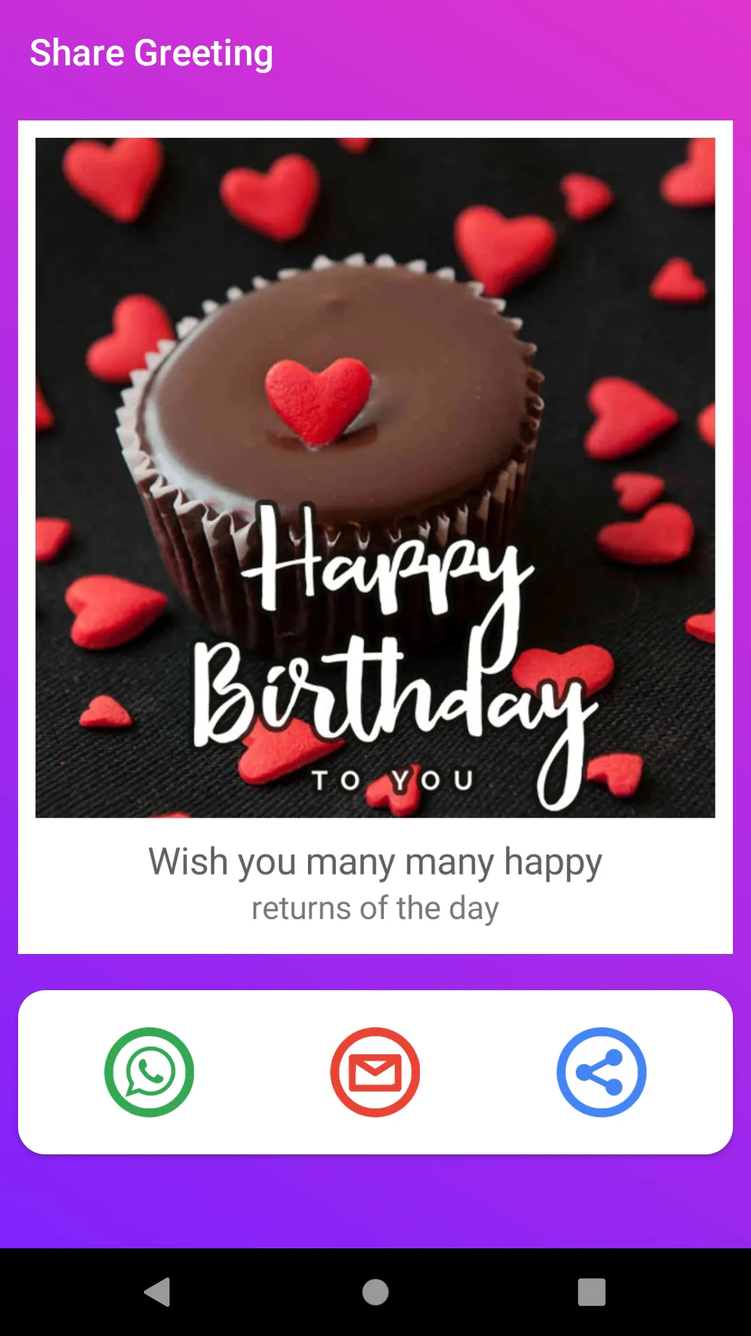 Birthday Wishes, Images | Indus Appstore | Screenshot