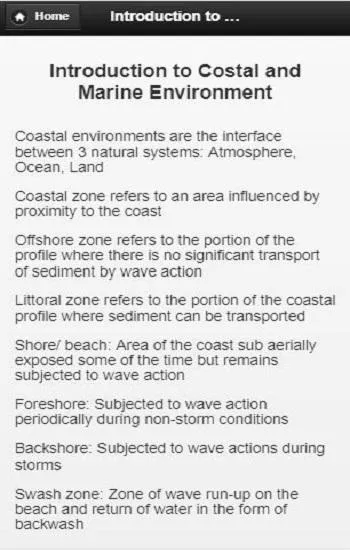 Coastal Marine Environment | Indus Appstore | Screenshot