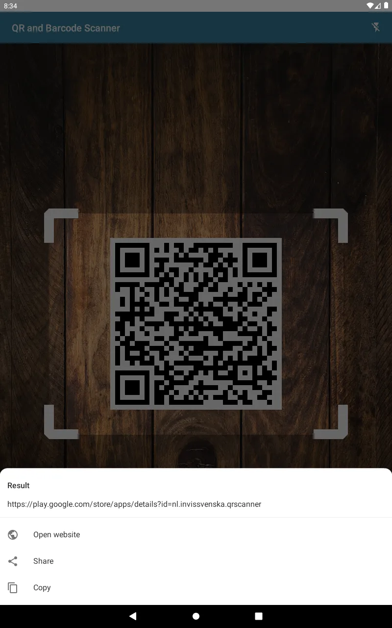 QR and Barcode Scanner | Indus Appstore | Screenshot