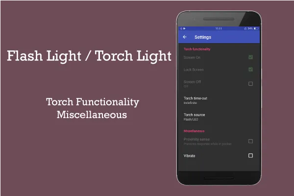 Flash Light  -  Torch Light | Indus Appstore | Screenshot