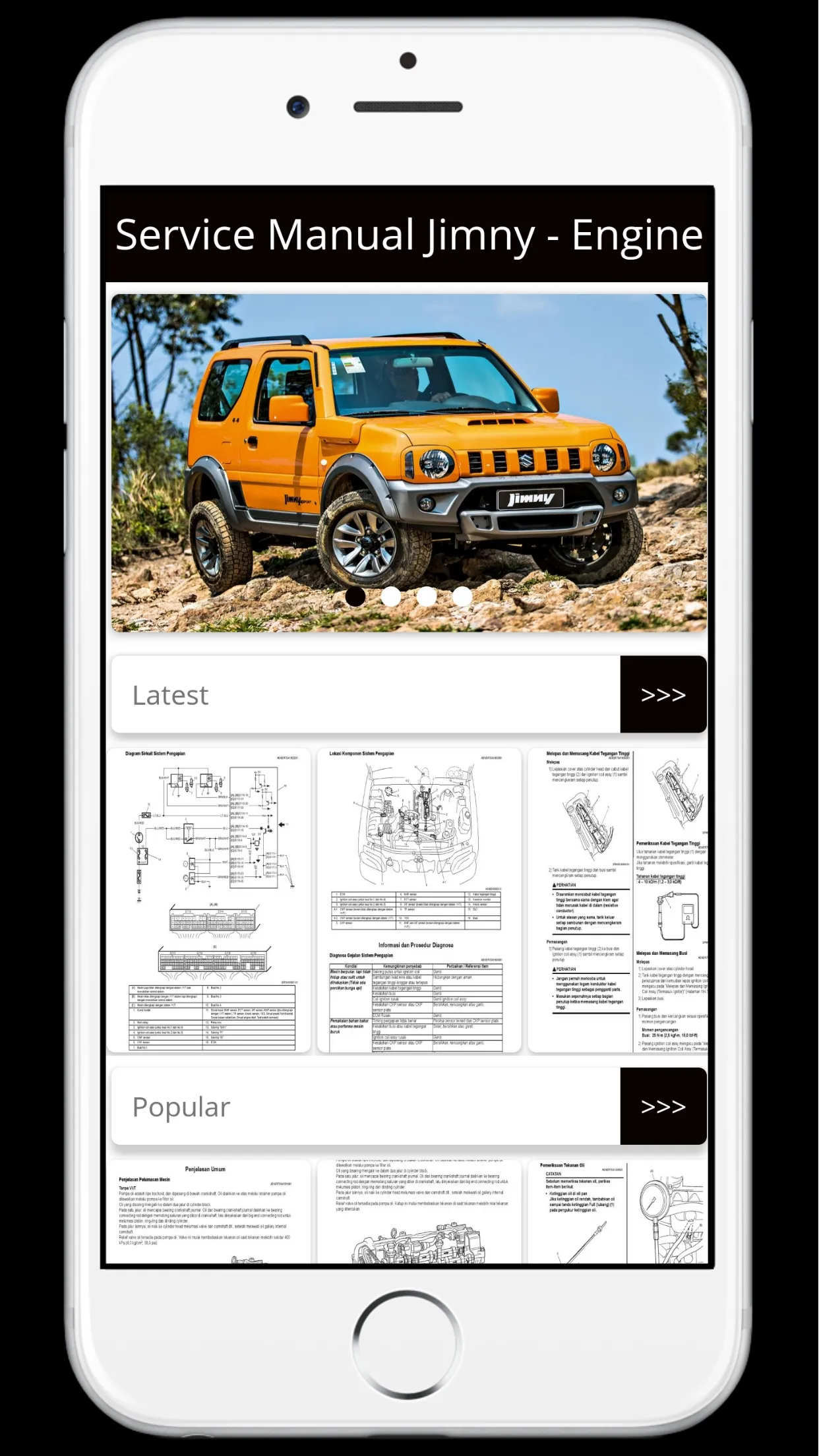 Service Manual Suzuki Jimny | Indus Appstore | Screenshot