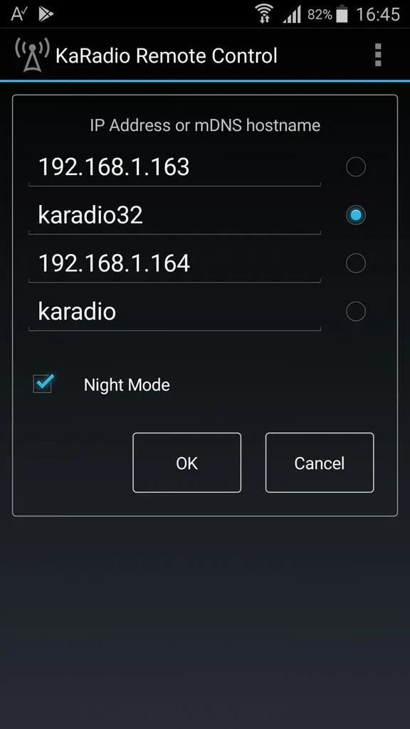 KaRadio Remote Control | Indus Appstore | Screenshot