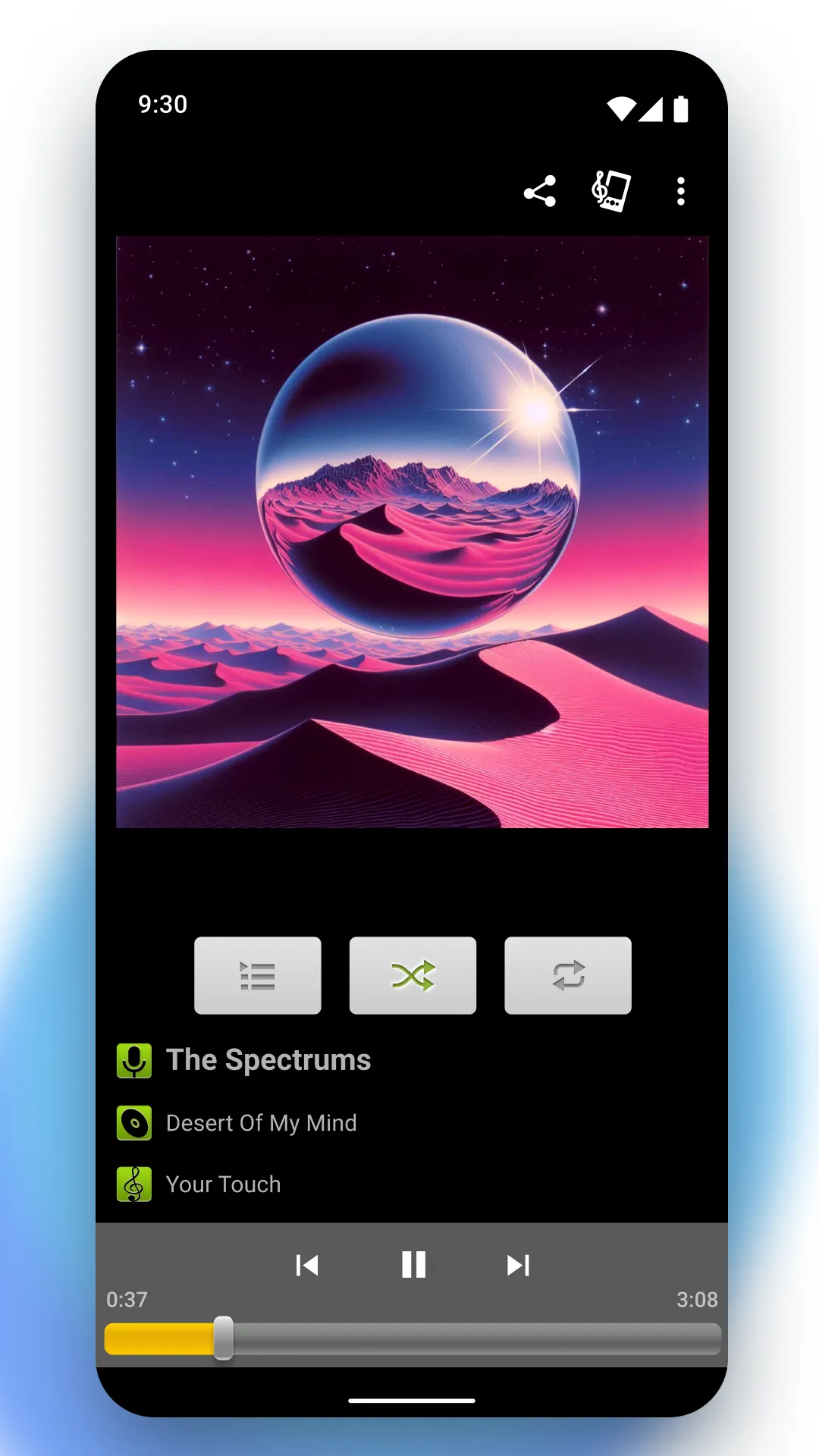Music Player - MP3 Player | Indus Appstore | Screenshot