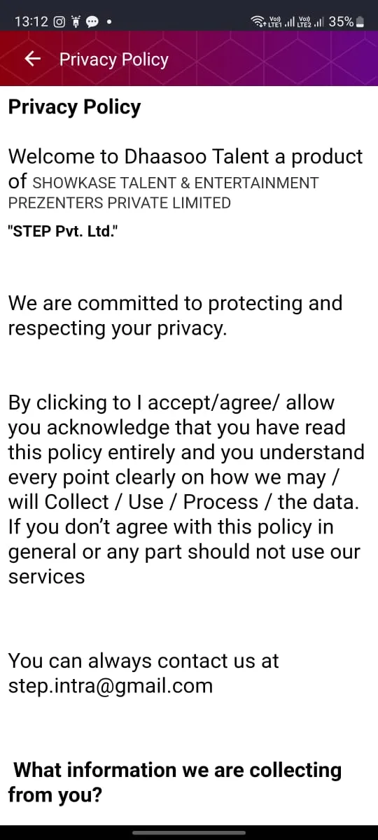 Dhaasoo Talent | Indus Appstore | Screenshot
