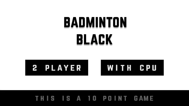 Badminton Black | Indus Appstore | Screenshot