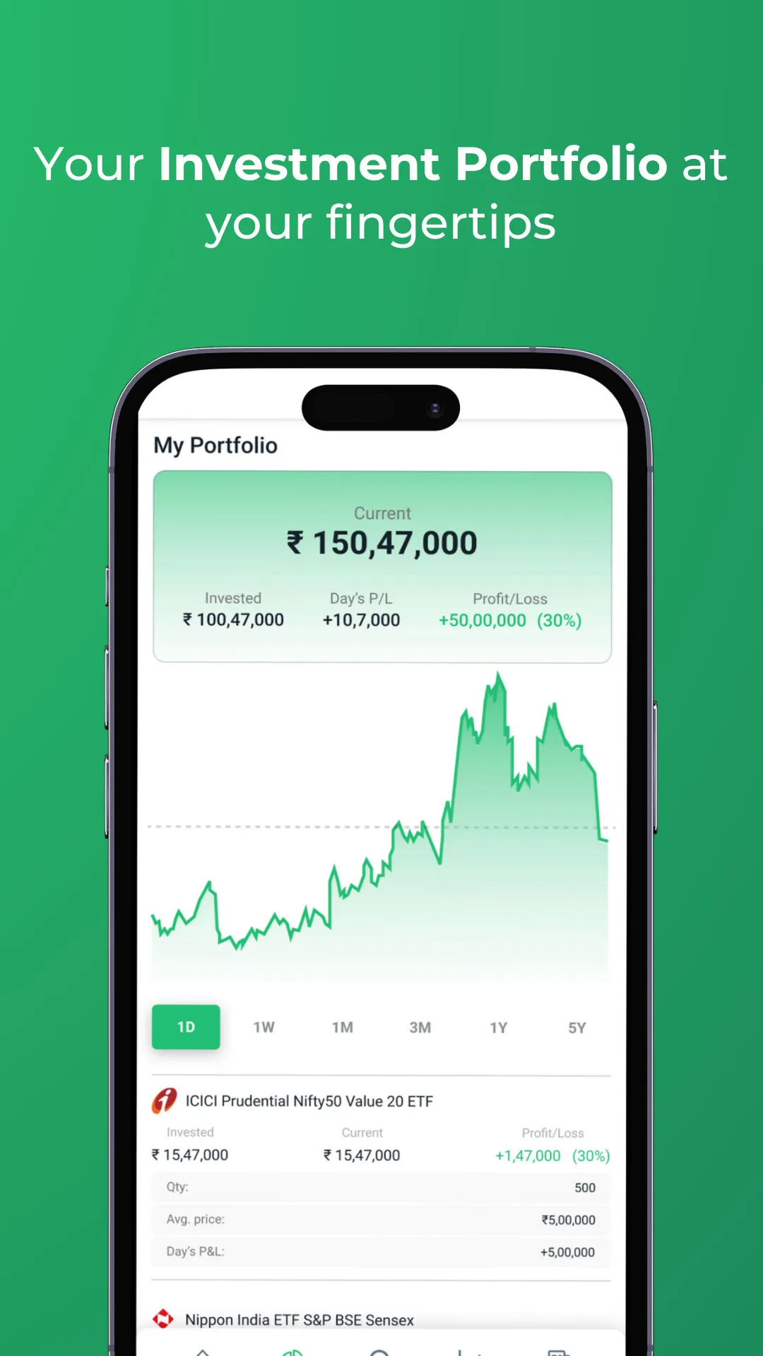 ETF Junction | Indus Appstore | Screenshot