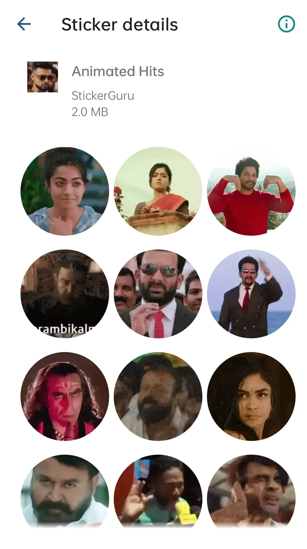 Malayalam Stickers 2023 Peter | Indus Appstore | Screenshot