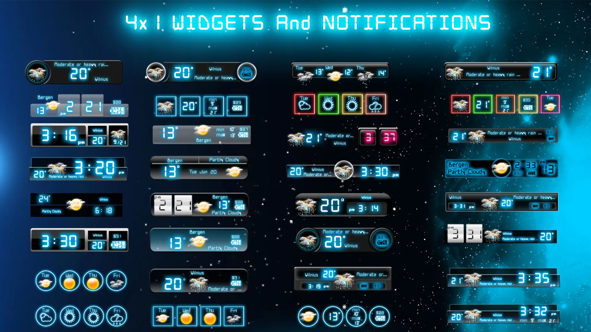 Weather Neon | Indus Appstore | Screenshot