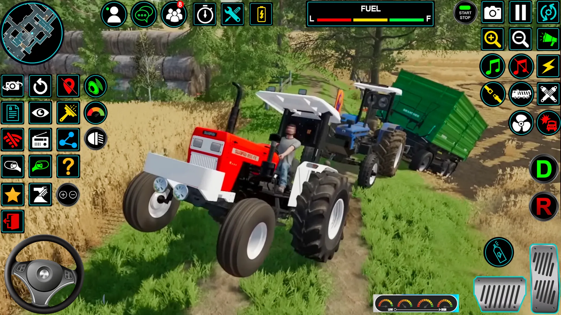 Indian Farming Tractor Game | Indus Appstore | Screenshot