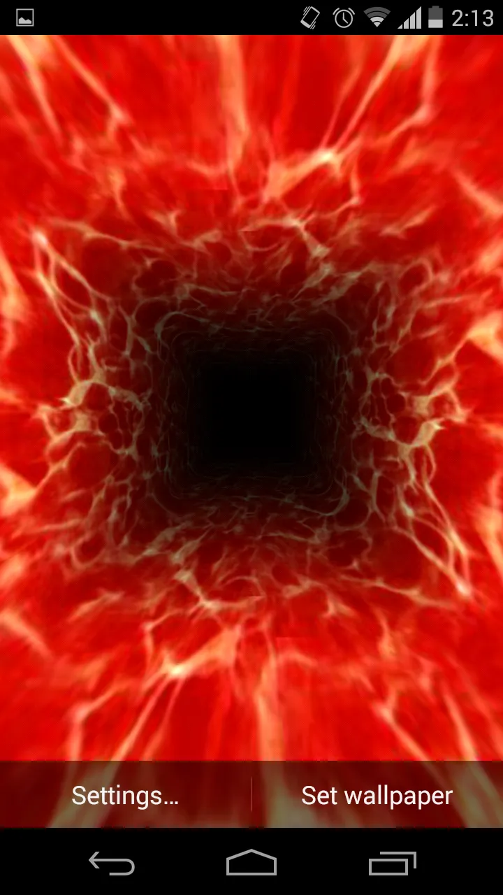 Infinite Tunnel 3D Wallpaper | Indus Appstore | Screenshot