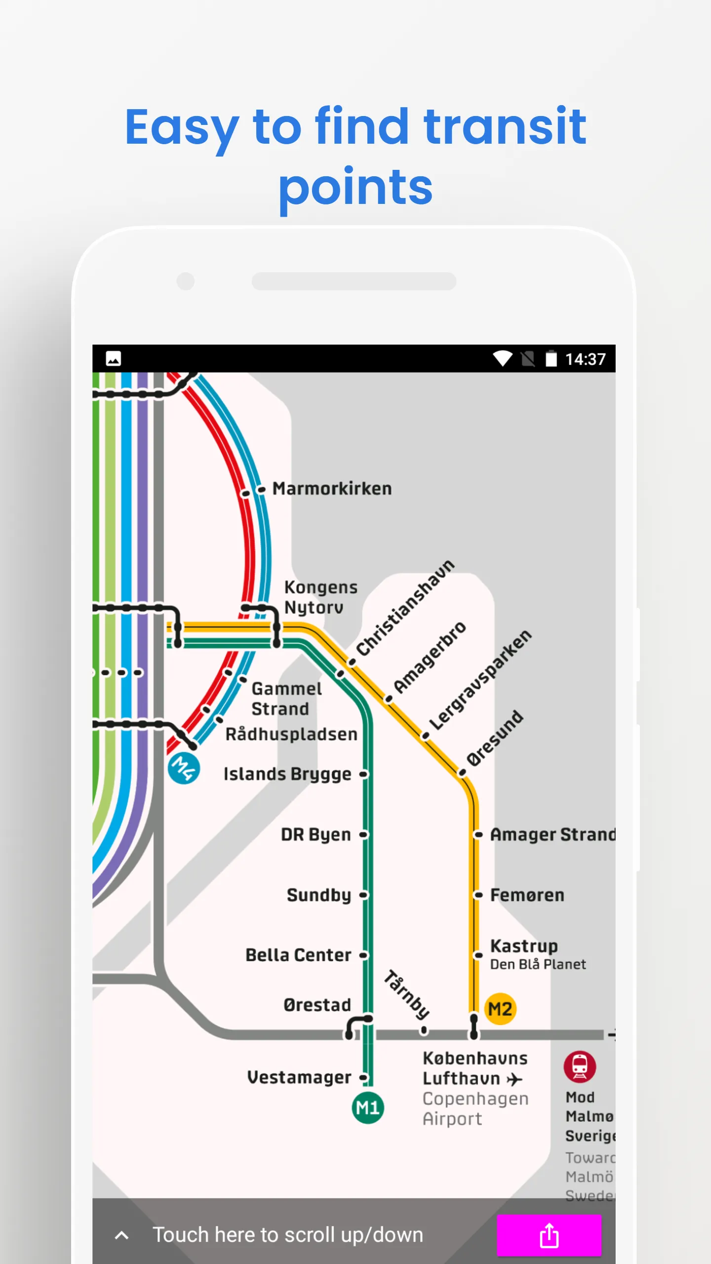 Copenhagen Metro Travel Guide | Indus Appstore | Screenshot