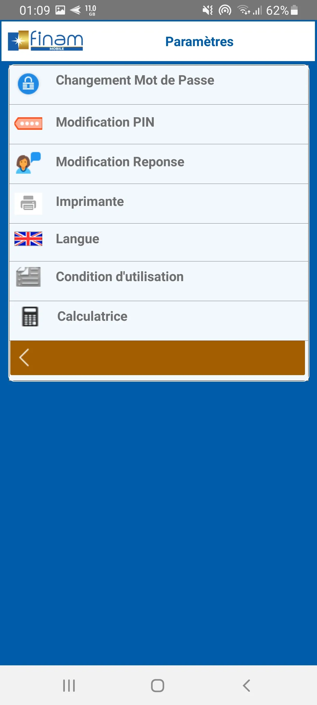 FINAM Partenaire | Indus Appstore | Screenshot