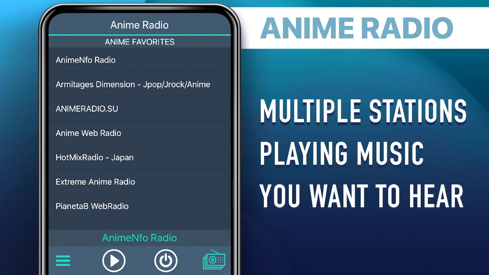 Anime Radio Favorites | Indus Appstore | Screenshot