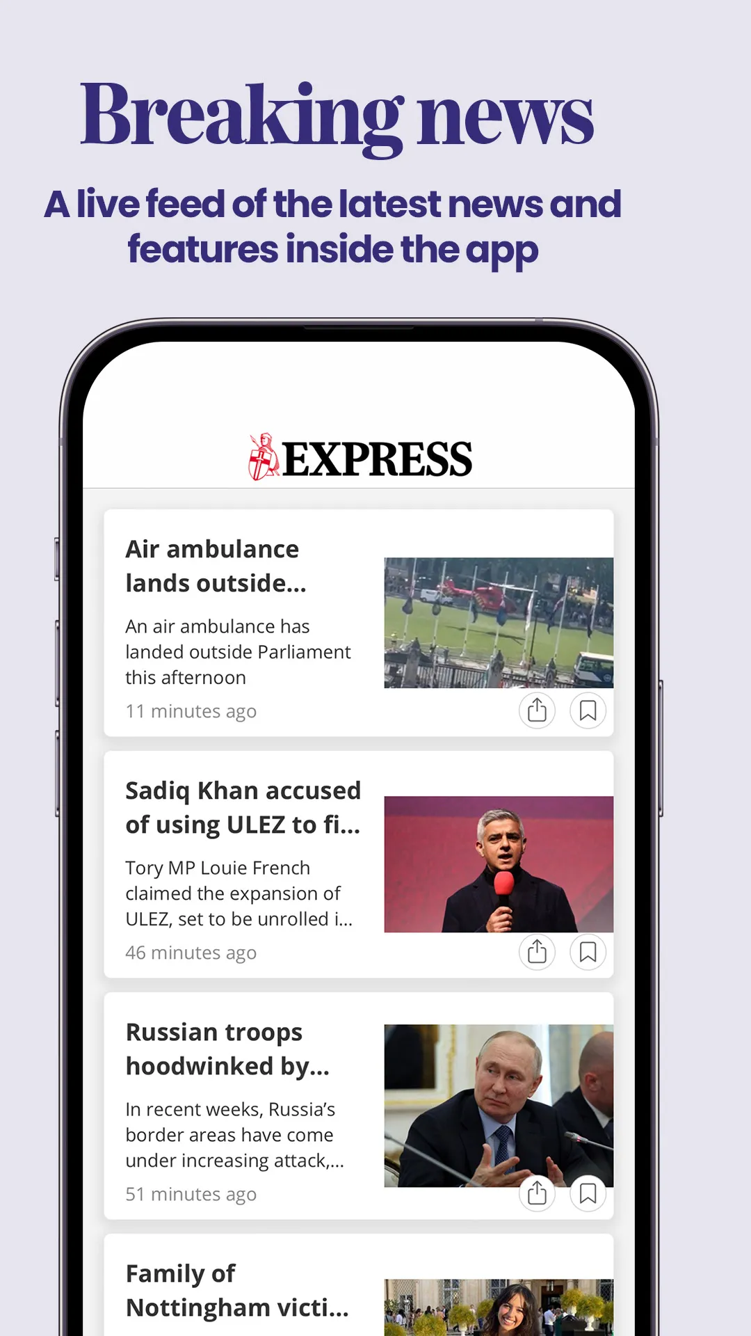 Daily & Sunday Express | Indus Appstore | Screenshot