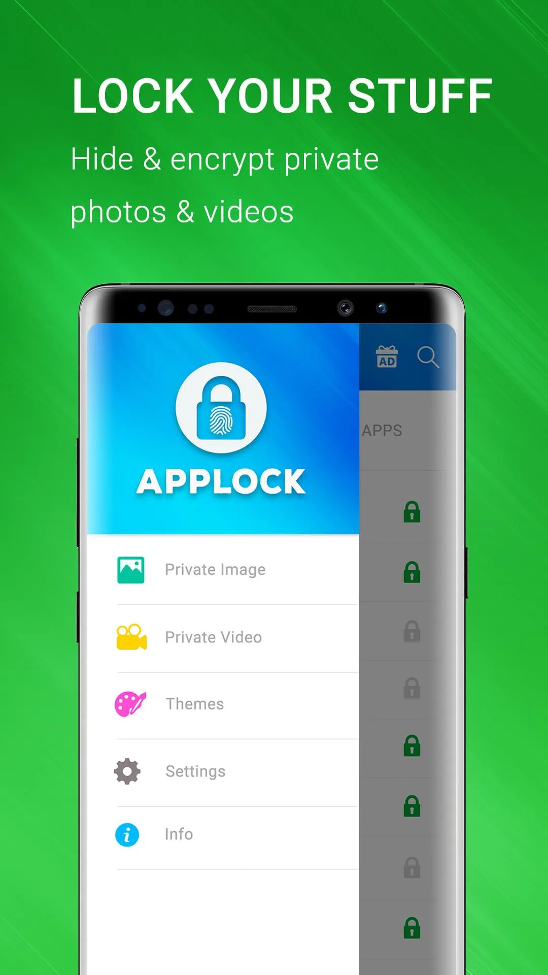 Applock - Fingerprint Password | Indus Appstore | Screenshot