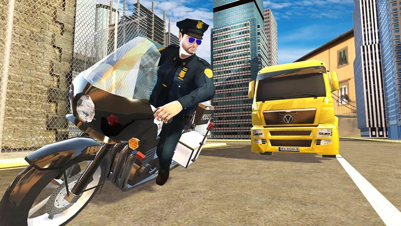 US Police Bike Chase Game | Indus Appstore | Screenshot