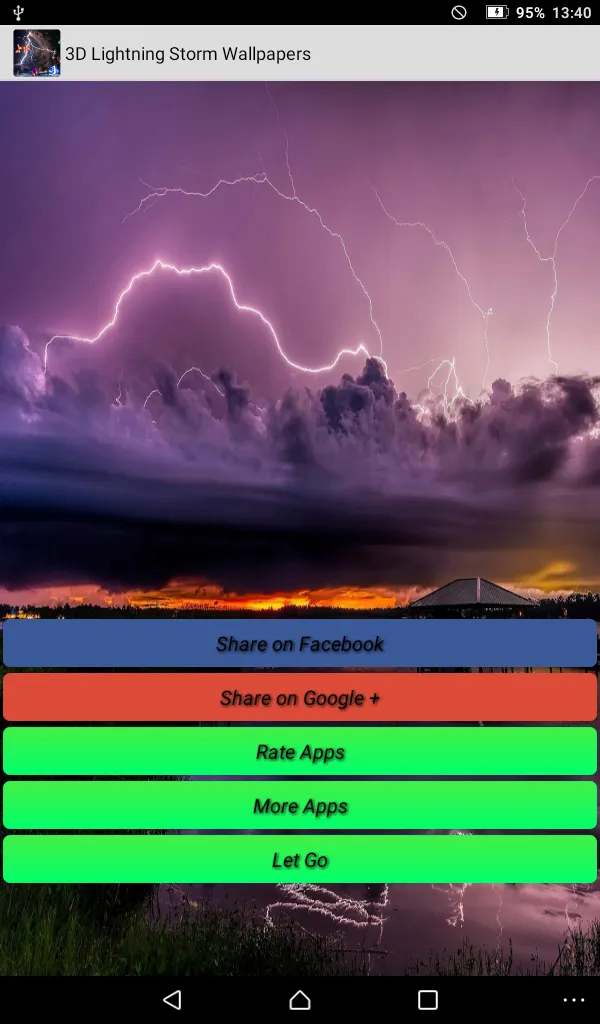 Lightning Live Wallpapers | Indus Appstore | Screenshot