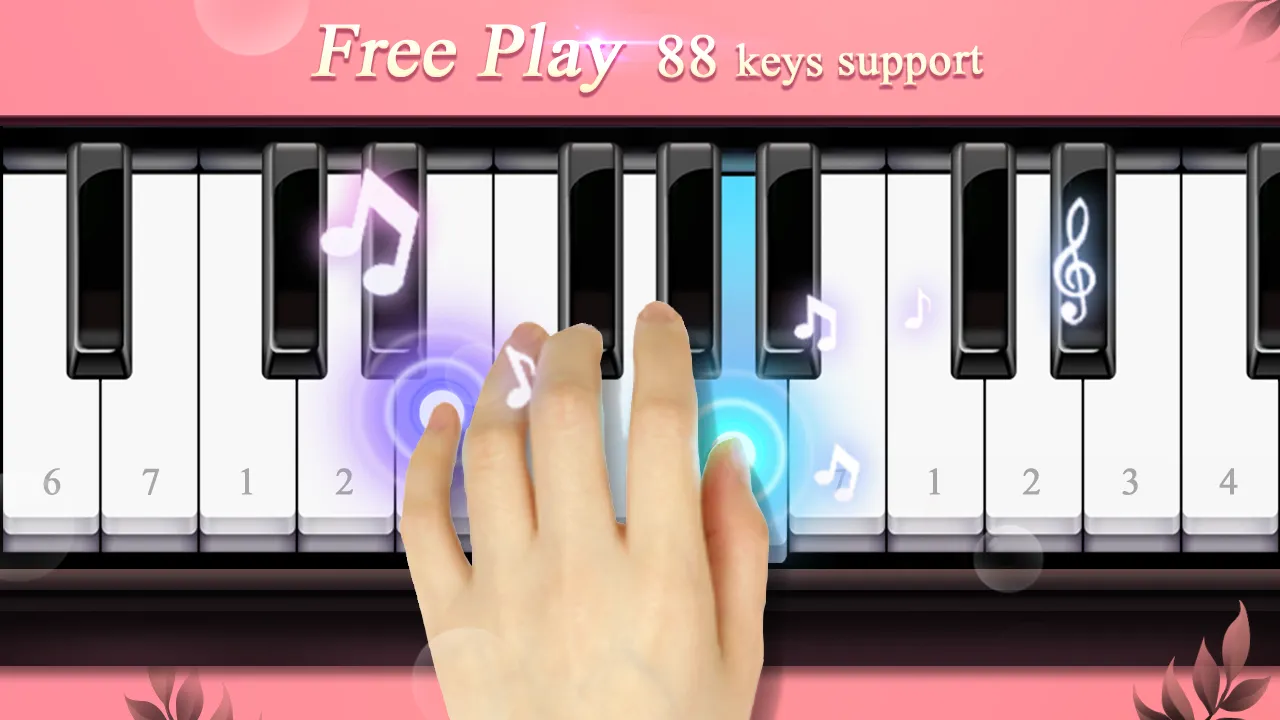 Piano Master Pink: Keyboards | Indus Appstore | Screenshot