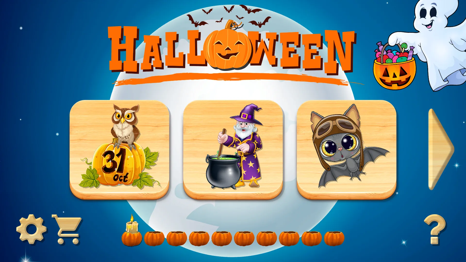 Halloween Puzzles for Kids | Indus Appstore | Screenshot