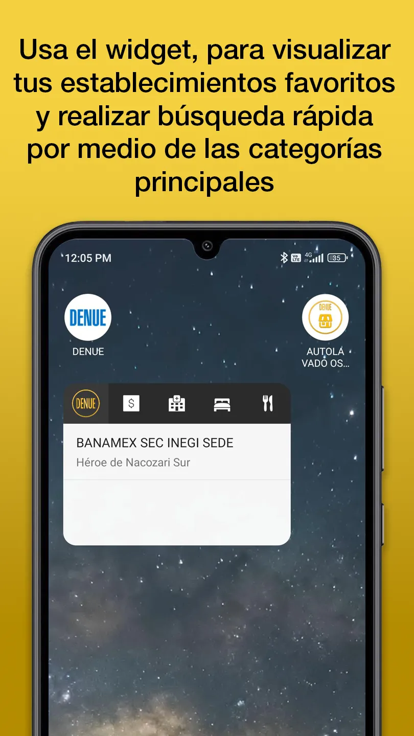 DENUE | Indus Appstore | Screenshot