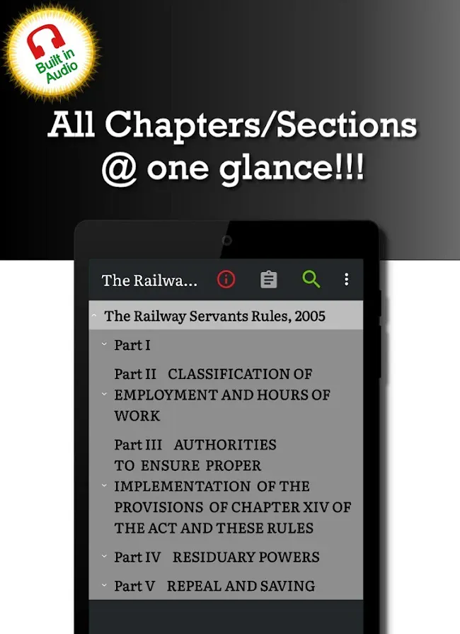 Railway Servants Rules 2005 | Indus Appstore | Screenshot