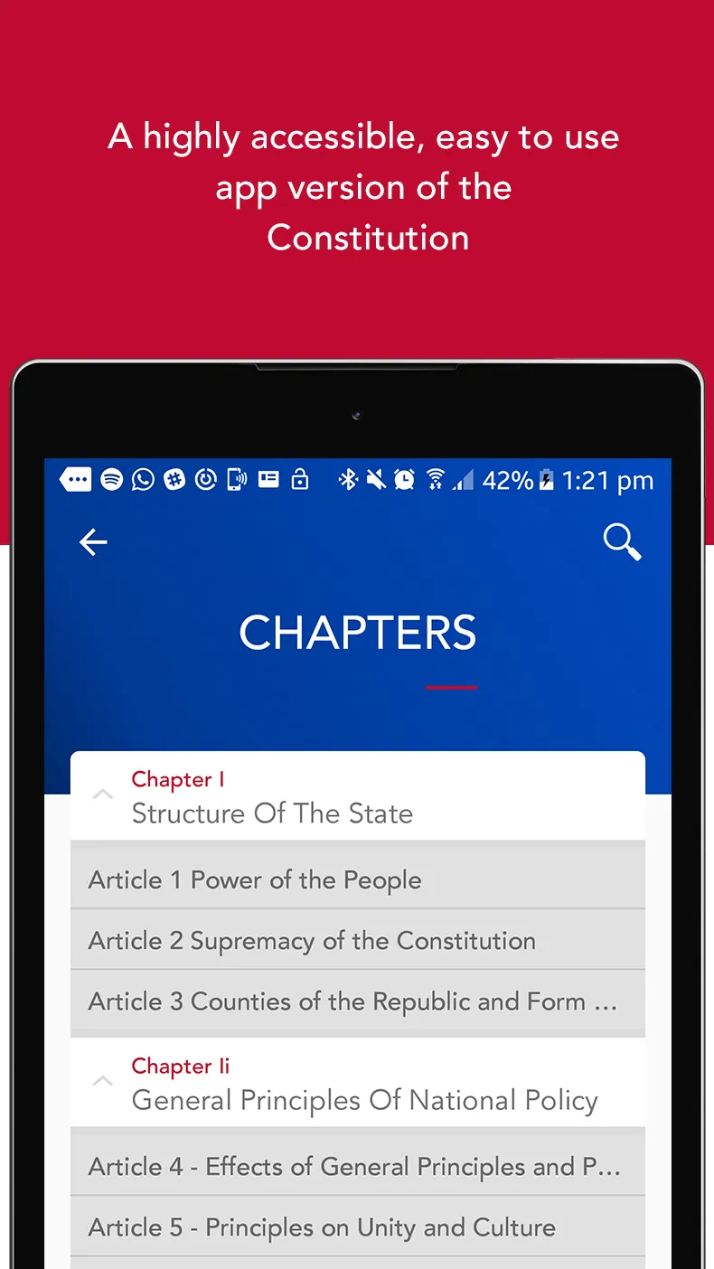 1986 Constitution of Liberia | Indus Appstore | Screenshot