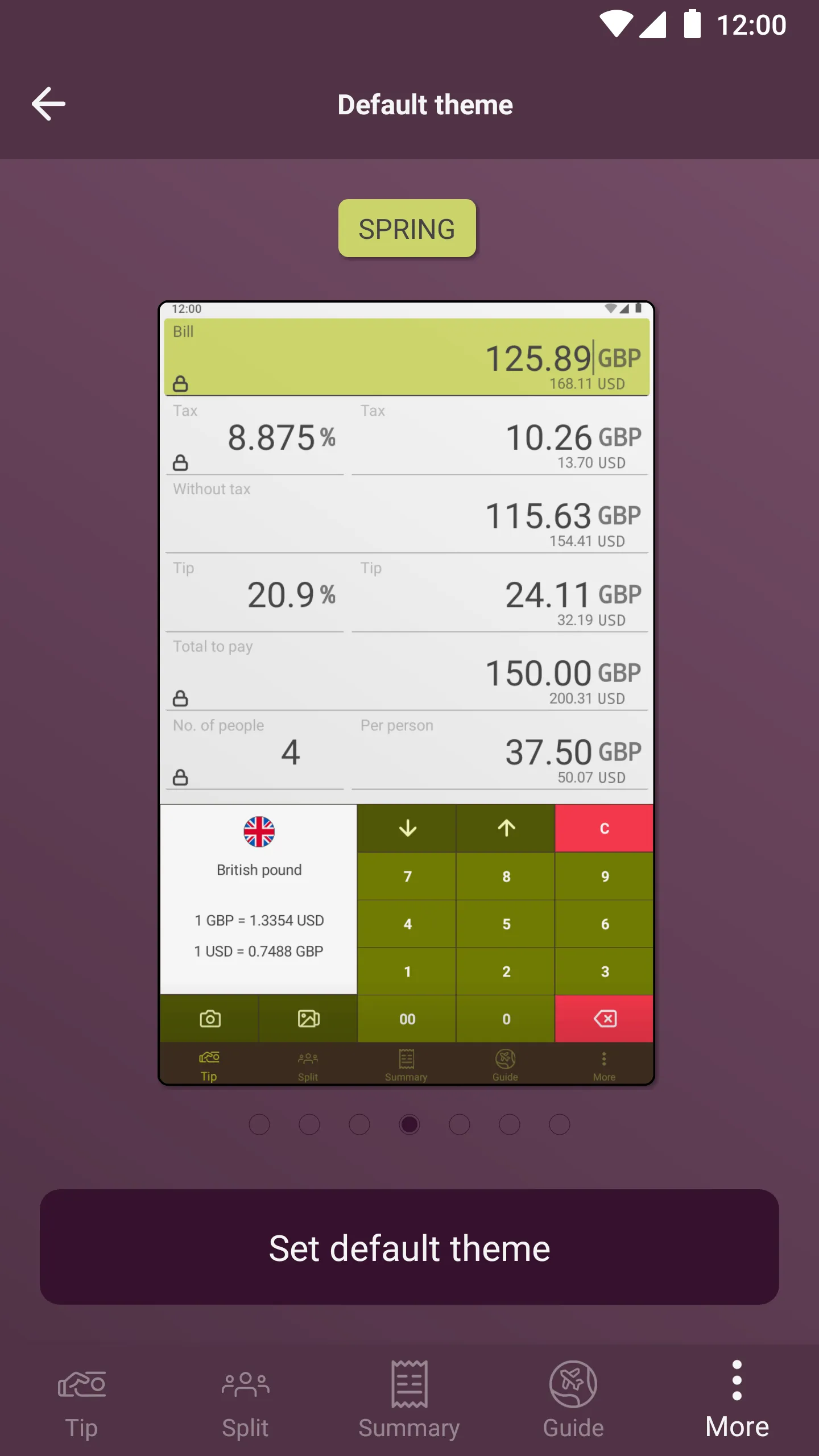 Ultimate Tip Calculator | Indus Appstore | Screenshot