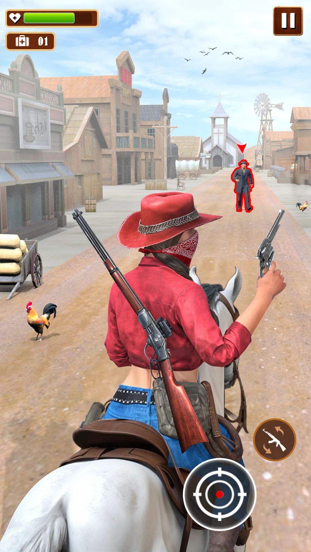 Western Survival Shooting Game | Indus Appstore | Screenshot