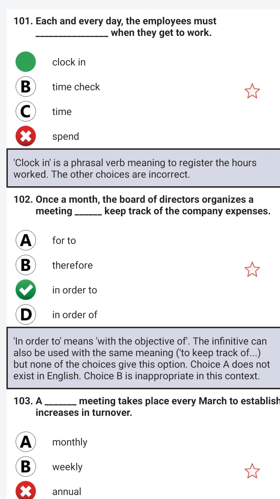 29 Complete – TOEIC® Test With | Indus Appstore | Screenshot