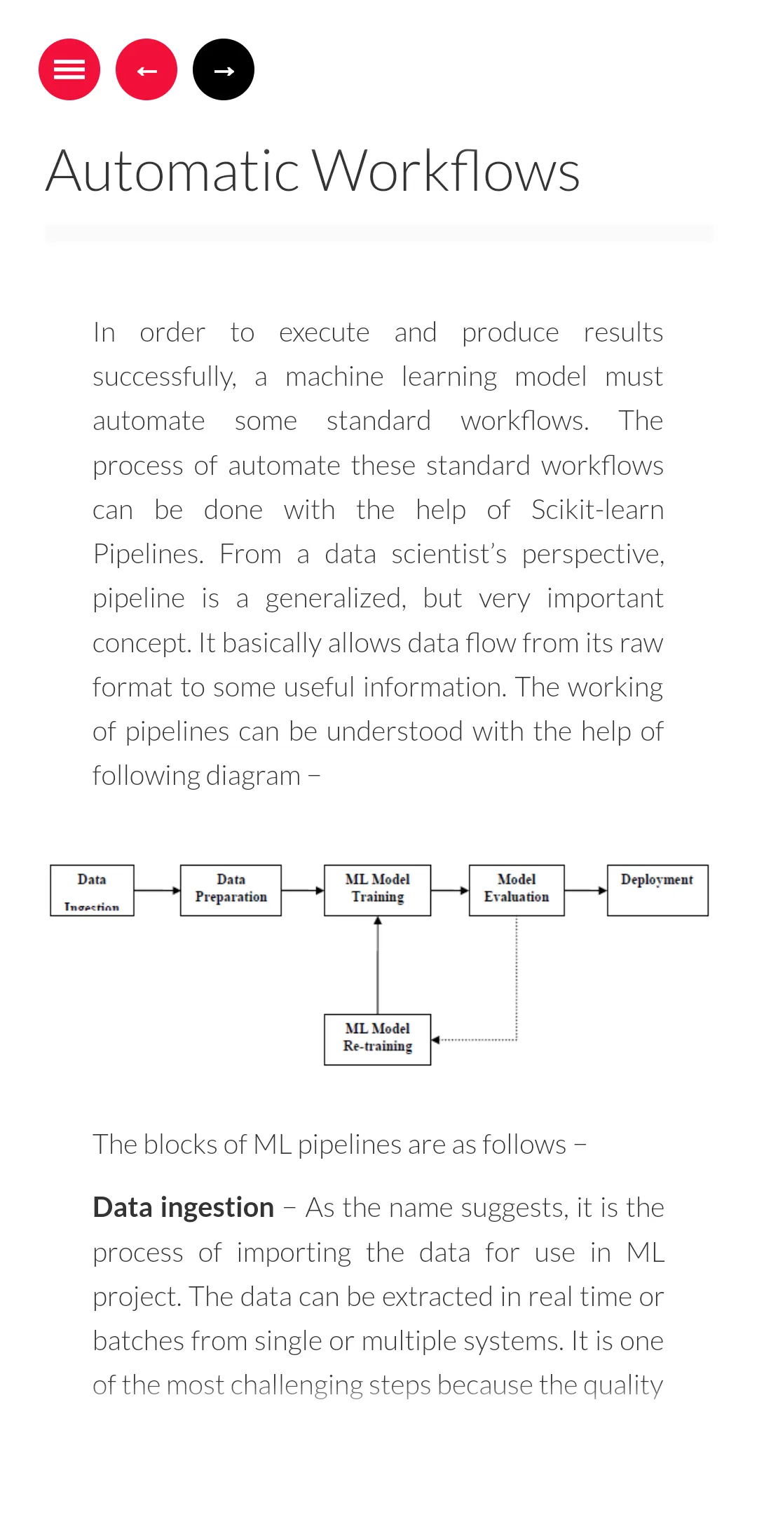 Learn ML With Python Offline | Indus Appstore | Screenshot