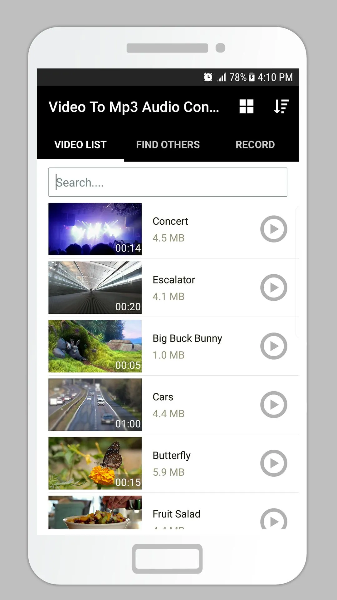 Video To Mp3 Audio Converter | Indus Appstore | Screenshot