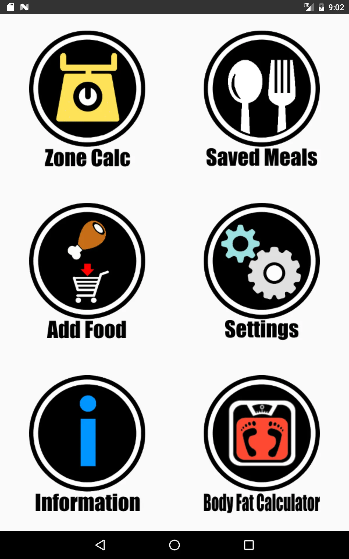 Zone Diet Free | Indus Appstore | Screenshot