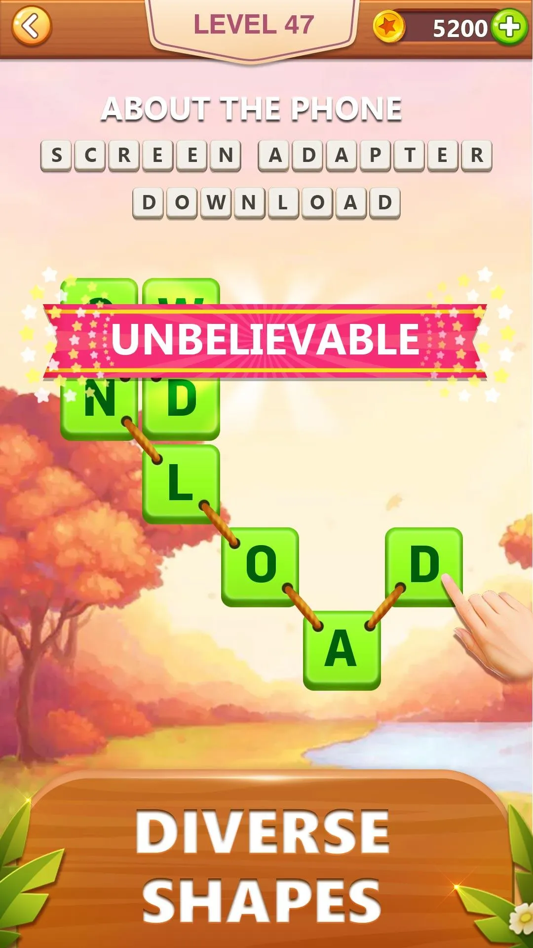 Word String Puzzle - Word Game | Indus Appstore | Screenshot