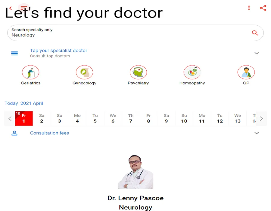 Doctor Appointment Video Chat | Indus Appstore | Screenshot