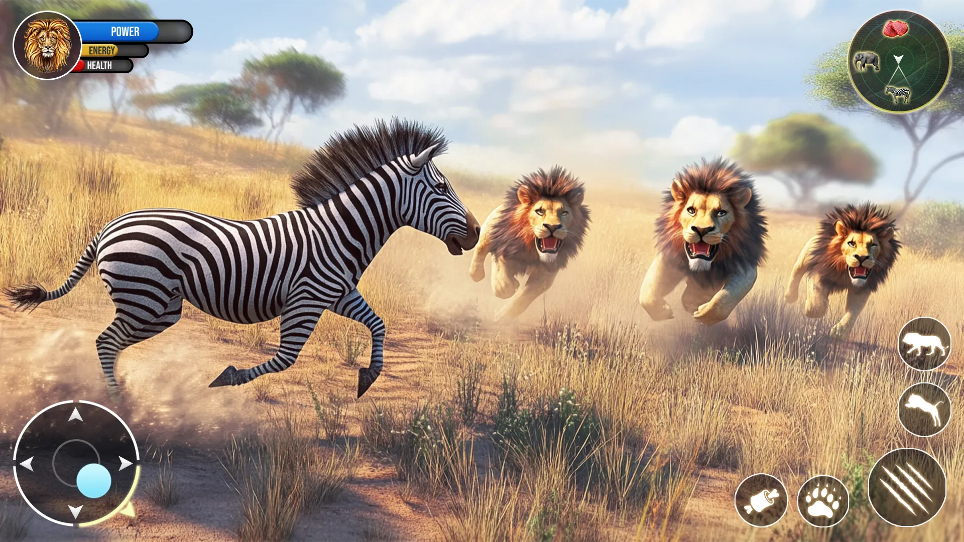 Lion Simulator Wild Animal 3D | Indus Appstore | Screenshot