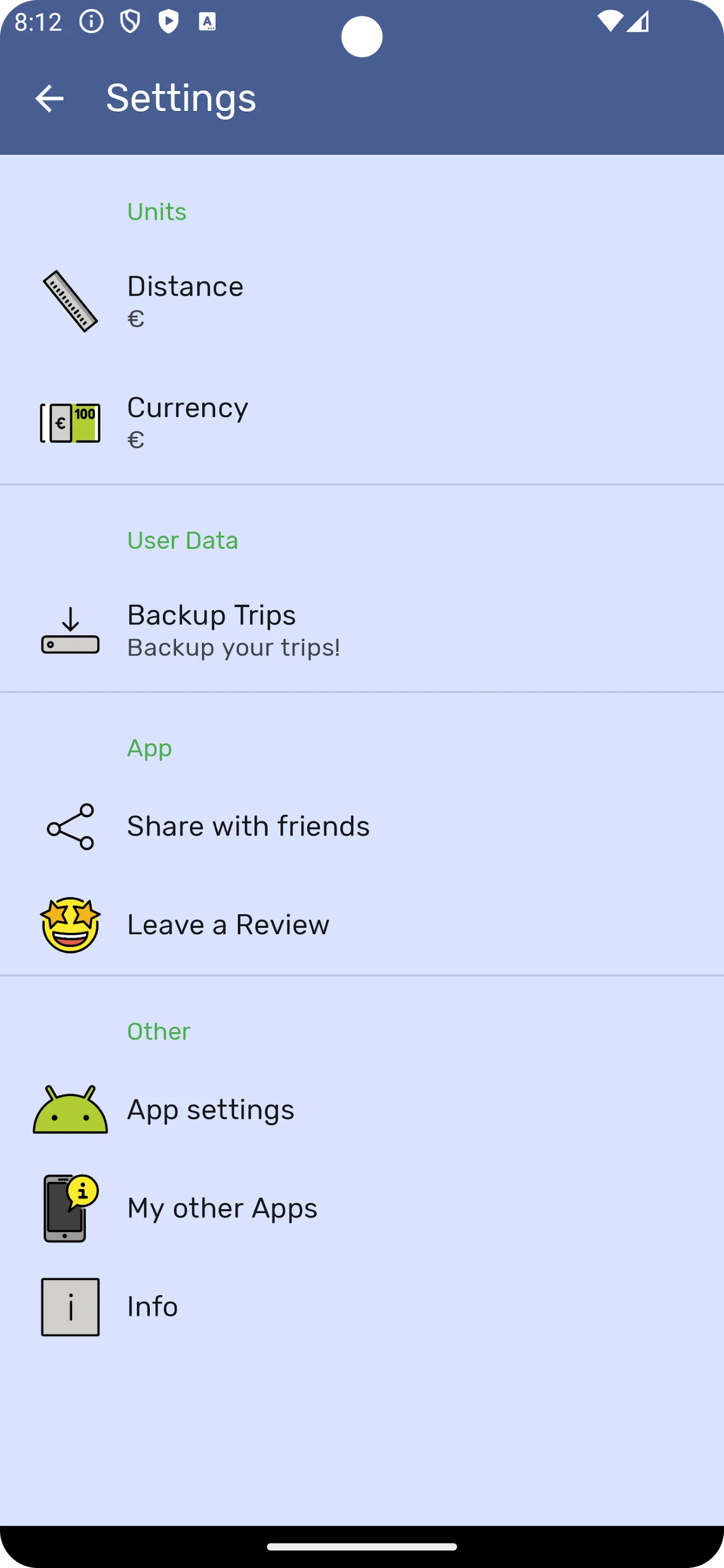 Trips Diary | Indus Appstore | Screenshot