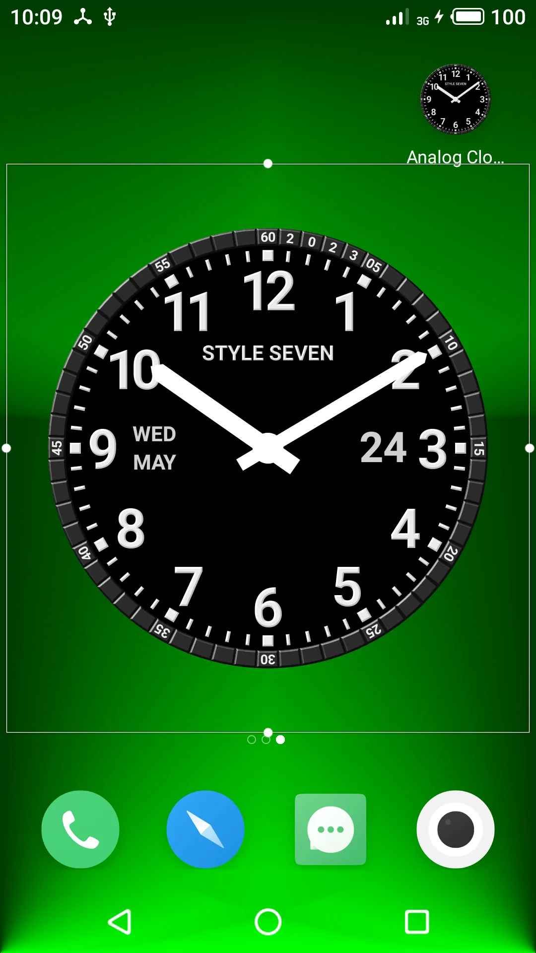 Analog Clock Constructor-7 | Indus Appstore | Screenshot