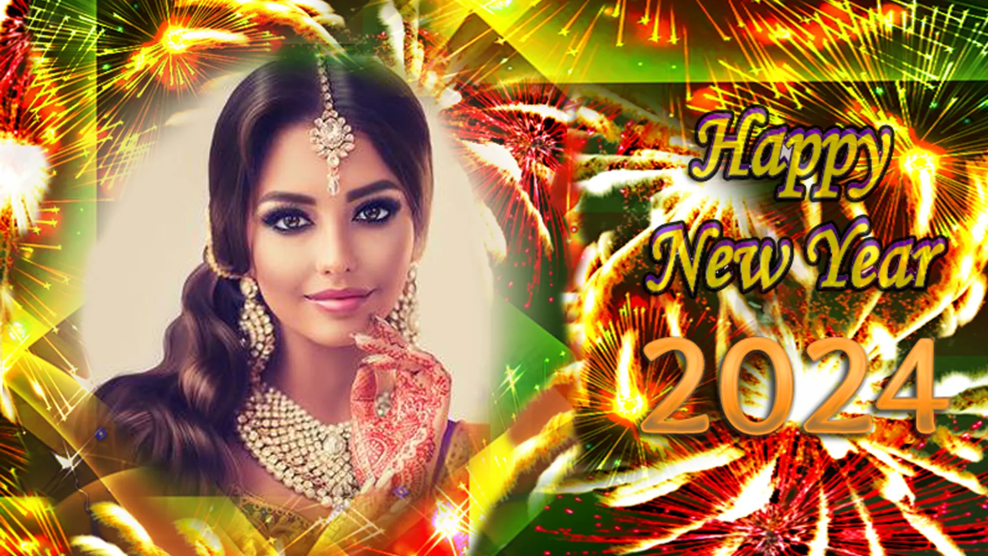 New year photo frame 2024 | Indus Appstore | Screenshot