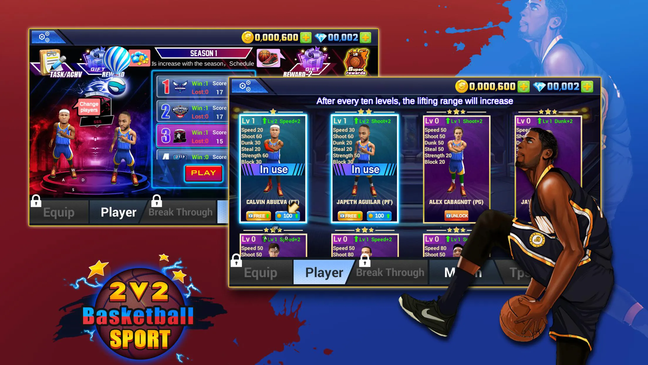 2 VS 2 Basketball Sports | Indus Appstore | Screenshot